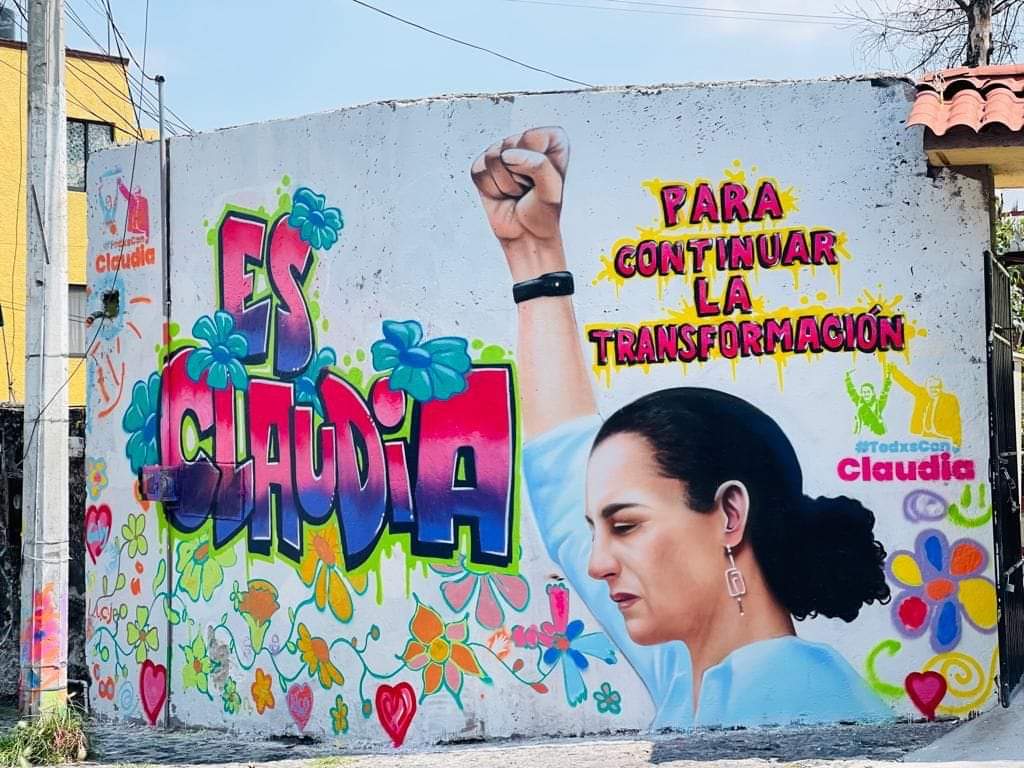 Para que siga la #Transformación #EsClaudia