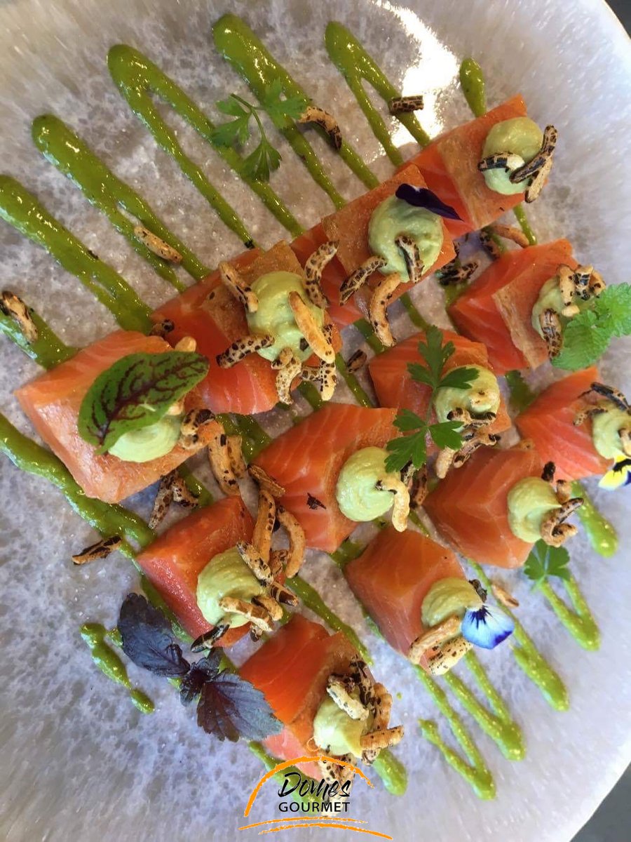 cheftipex's tweet photo. This week new #recipe : 
Cured Trout with Avocado

The picture is from my second #cookbook ➡PETIT CANAPES
DIGITAL or HARDCOVER Get it now, LINK IN BIO  ✌

#avocado
#cured
#trout
#fingerfood
#canapee
#fingerfoodideas
#Cookbook
#cooking
#recipebook
#recipeidea
#food https://t.co/EbxeJAY32N