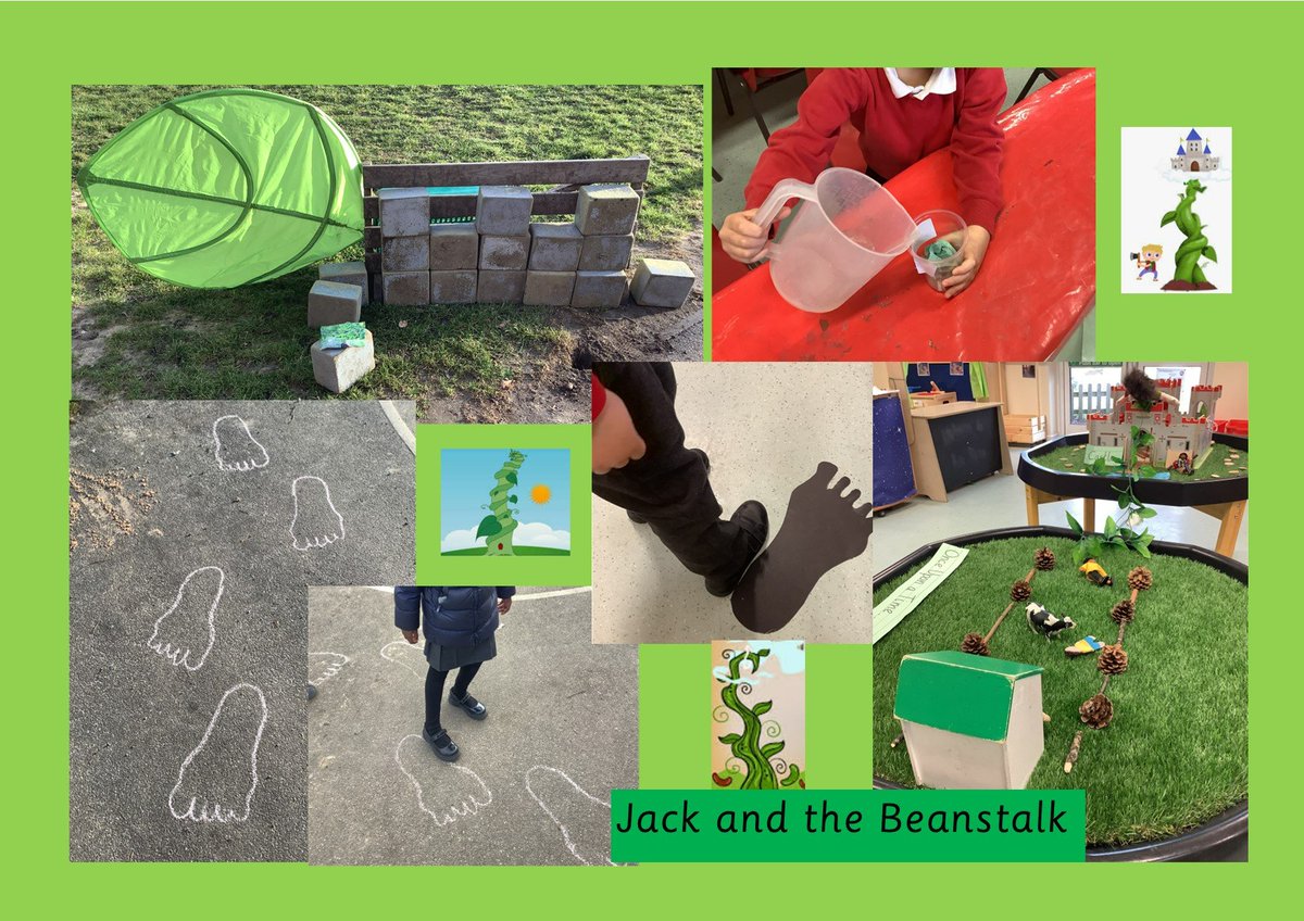 ourFAB_EYFS's tweet photo. FE FI FO FUM! This week Reception discovered some GIANT footprints....who could they belong to?......🫘🪄🍃@ourFABschool @trustilluminate https://t.co/Z2EoUsQvsS
