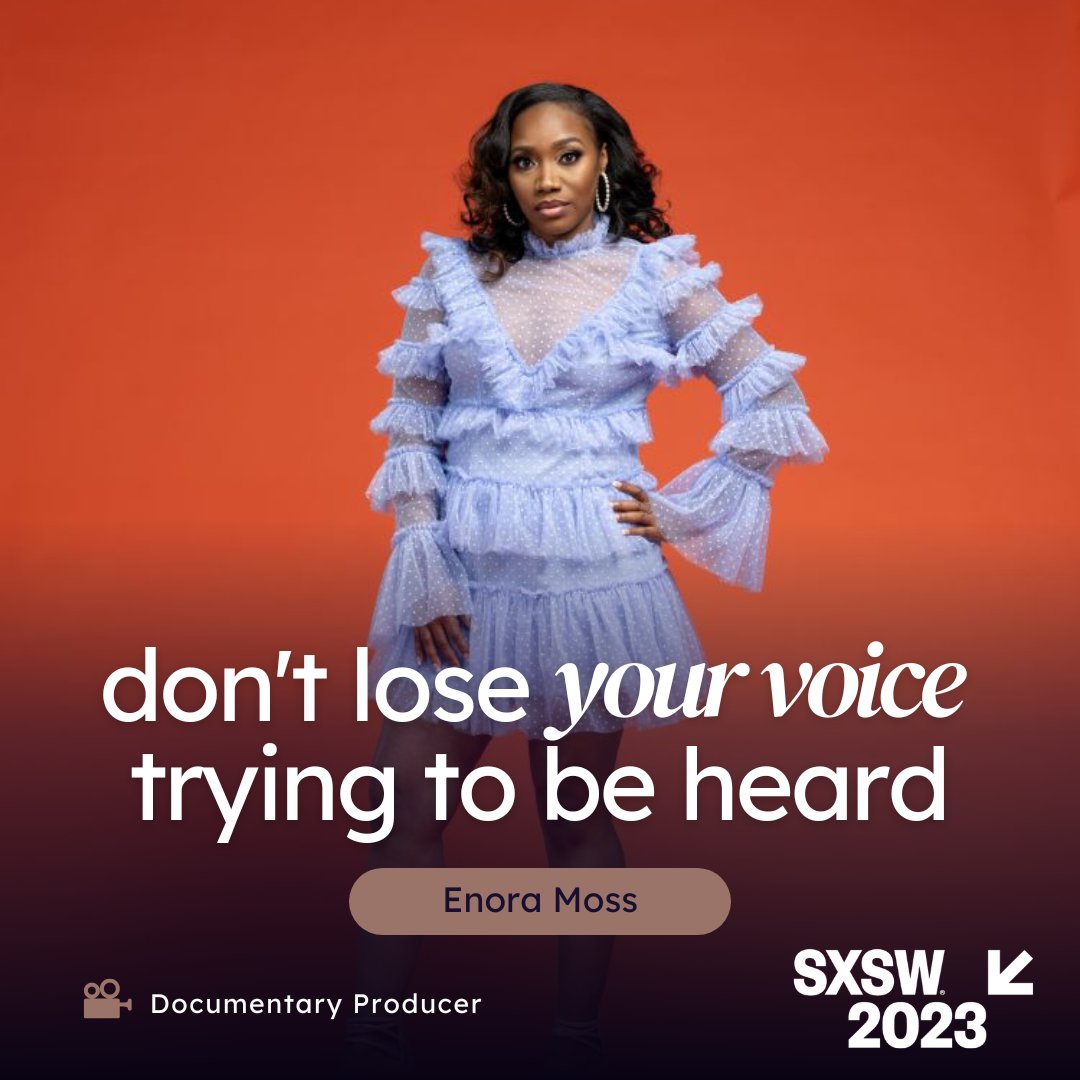 SunAhMariePHD's tweet photo. Don't Lose Your Voice Trying to be Heard

a dope panel of creatives coming to @sxsw Thursday, March 16th 10am featuring Munirah Jones (Juntland), Dominic Lawson (@BlackIsAmerica), Enora Moss (@ItsNoriNori), and Saida Grundy (@saigrundy) https://t.co/z5cUQXwrLs