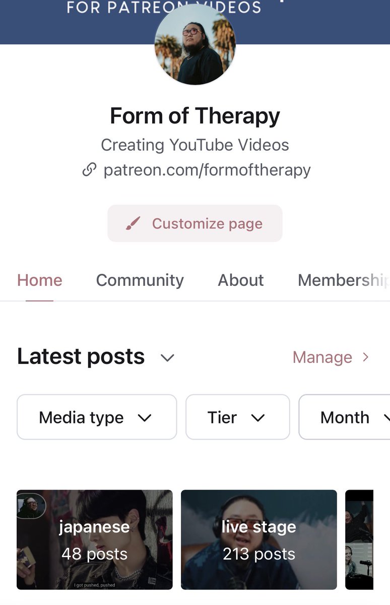 Have you guys seen the upcoming news on Patreon? 🤔 Go to patreon.com/formoftherapy to see what’s next for Form of Therapy!