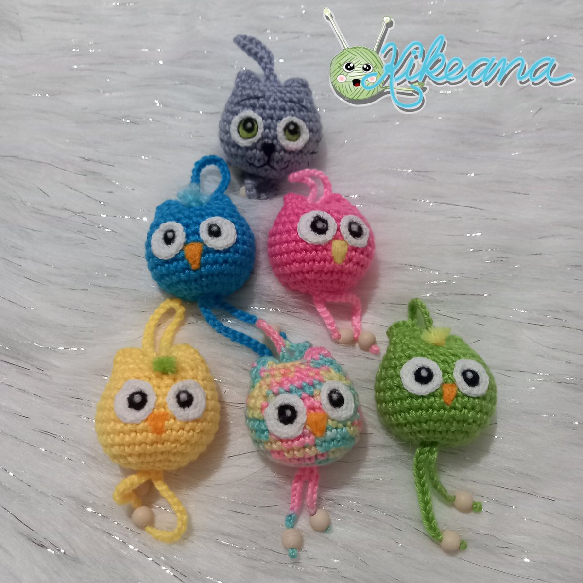 ¿Cuál es tu llavero favorito 🤔? Tenemos muchos colores y diseños para que puedas personalizar tu llavero a tu gusto y llevarlo contigo a todas partes. 🌈🔑❤️

#amigurumi #crochet #llavero #buhoamigurumi #regalospersonalizados