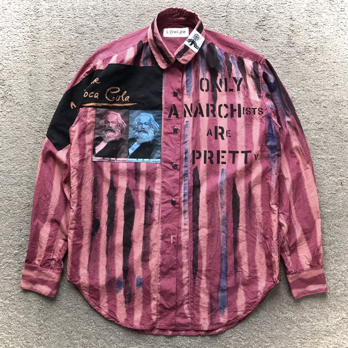pistols9037's tweet photo. ⭐️新作⭐️

LowLifeアナーキーシャツ
ライトボルドー 

サイズL
送料込み¥22000 

https://t.co/a7vB0lTai4 https://t.co/0Y5BnhFgc8