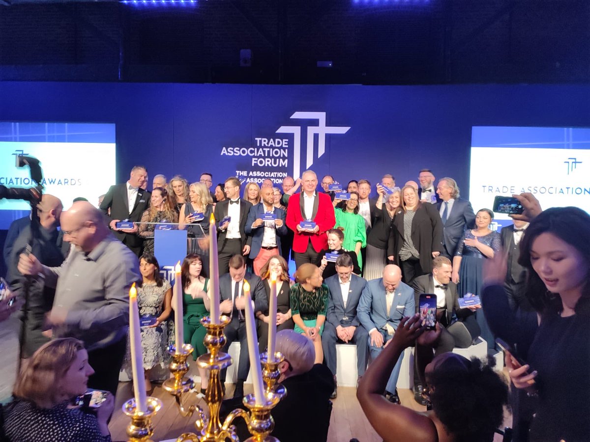 Tom Bewick (@tombewick) on Twitter photo Absolutely delighted to be with my amazing <a href="/AwardingBodies/">Federation of Awarding Bodies (FAB)</a> team tonight.
We have won Trade Association of the Year 2023 🥳🤩
Congrats to all the winners & finalists this evening <a href="/TAForum/">Trade Association Forum</a> 👏 Absolutely delighted to be with my amazing <a href="/AwardingBodies/">Federation of Awarding Bodies (FAB)</a> team tonight.
We have won Trade Association of the Year 2023 🥳🤩
Congrats to all the winners & finalists this evening <a href="/TAForum/">Trade Association Forum</a> 👏