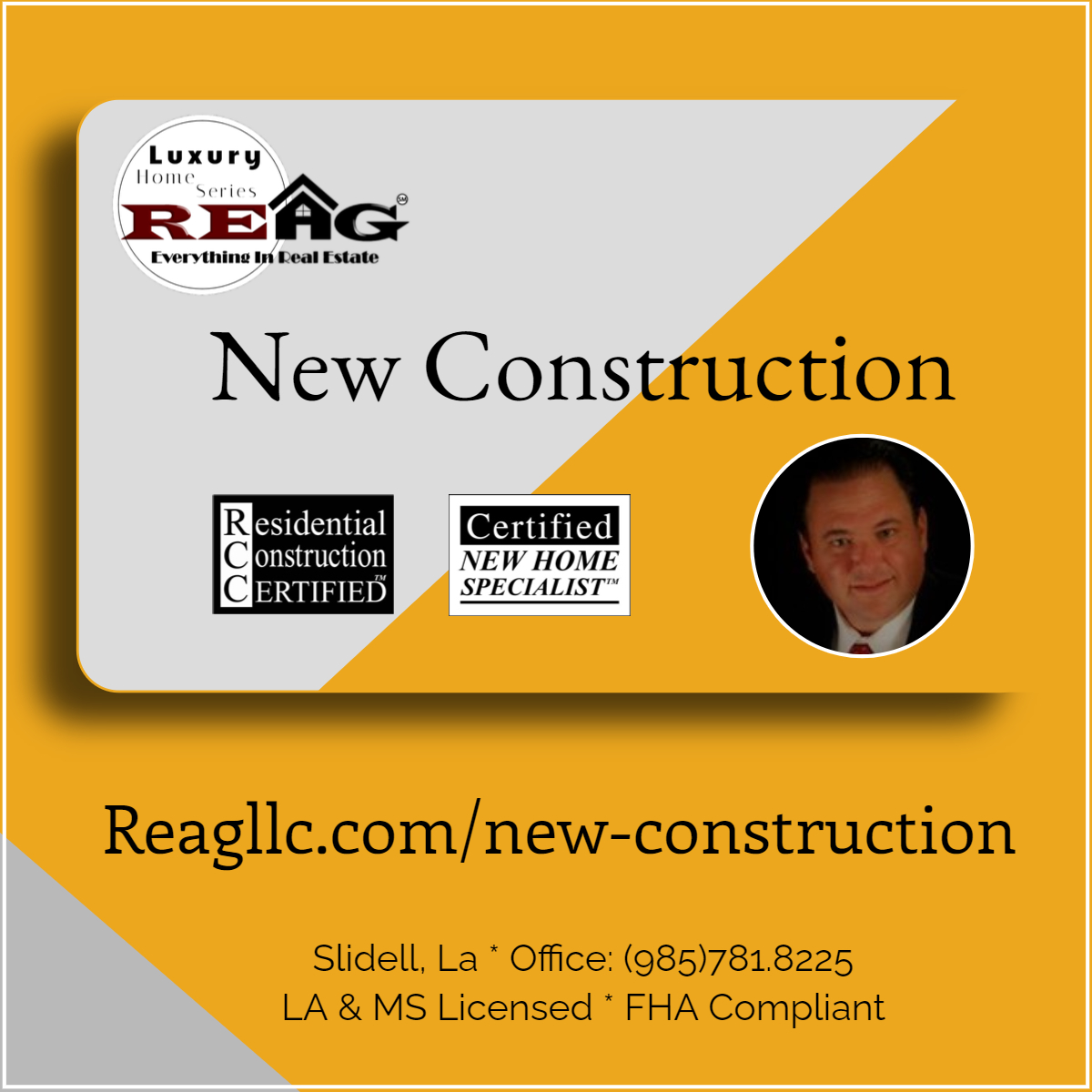 NOLAProperty's tweet photo. https://t.co/mwQwj6PjXq
Reag LLC * Slidell LA * (985)781-8225
LA &amp; MS Licensed * FHA Compliant https://t.co/39XzywLFzn
