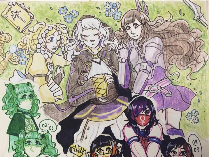 My art used to be v cute  