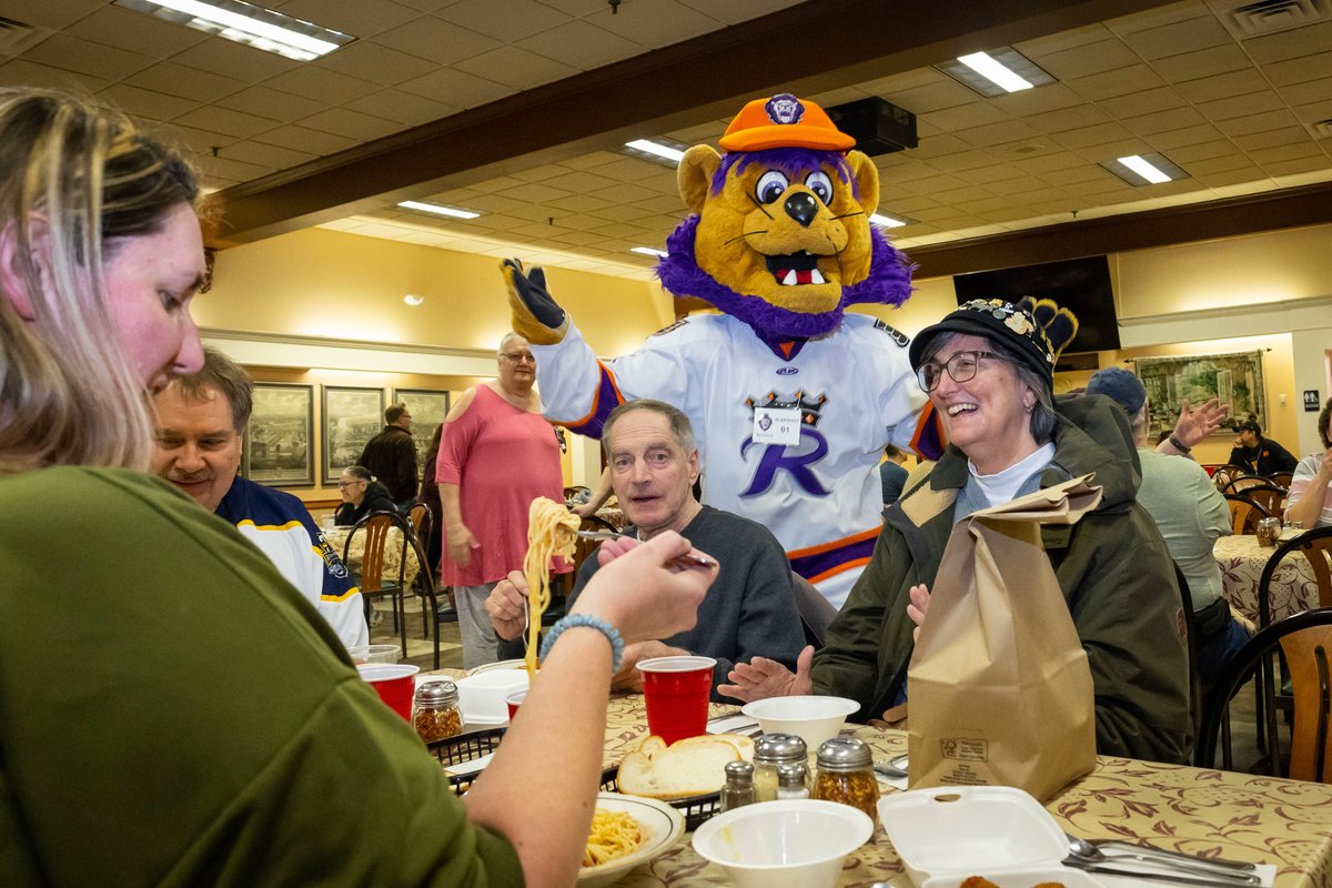 ReadingRoyals's tweet image. Lots of fun was had at last night's Season Ticket Holder Spaghetti Dinner, where Royals players serve the season ticket holders! This opportunity and many others are reasons why you should join the Purple Gang and become a season ticket holder!