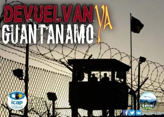 AcostaRoly's tweet photo. Hoy exigimos q levanten ese puñal q esta en nuestra tierra ilegalmente hace años. 😡😡😡 
#DevuelvanGuantanamoYa 
#DeZurdaTeam https://t.co/9W27pMSmmG