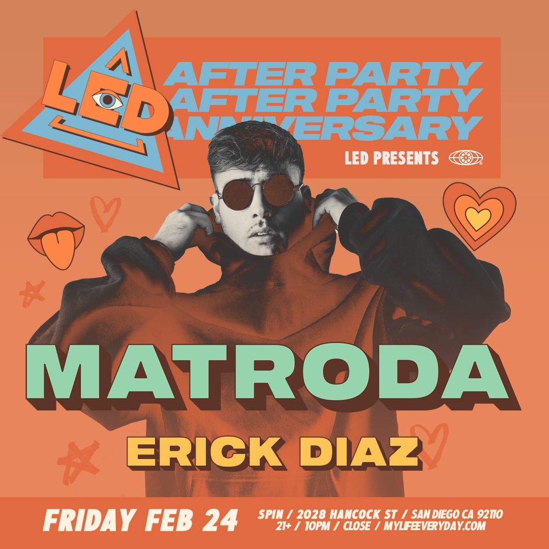 LEDpresents's tweet photo. Capping off our #LEDAnniversary evenings with the official after parties! ๐ฅณ Be there as @EkaliMusic, @matrodamusic & @Ghastly close out the nightย
GET TICKETS: https://t.co/rkzqOheqgD ๐ https://t.co/wLjaV83hnV