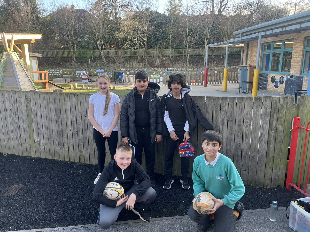 ColeridgeSchool's tweet photo. An enjoyable evening of tag rugby for our Y5/6 pupils in our fixture against @eastdene_  this evening! ��⚪️🟢 https://t.co/NzTFZOGuV0