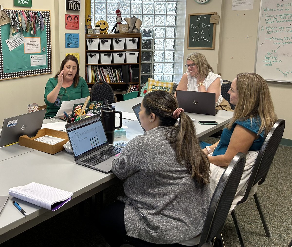 Nothing like a full day of PLCs with data driving conversations. We were able to celebrate a Bright Ideas Grant Recipient &amp; Clayton Chamber Teacher of the Year! <a href="/EastClaytonElem/">East Clayton Elem</a> <a href="/JCPS_NC/">Johnston County Public Schools</a> <a href="/JCPS_NC_MTSS/">Johnston County Public Schools MTSS</a>  <a href="/ncmtss/">NCDPI MTSS</a> <a href="/Saboliciousness/">Lauren Sabo</a> <a href="/DrNicholasKing/">Nicholas King</a> <a href="/TTHOMAS_ED/">Dr. Tamara Thomas</a>