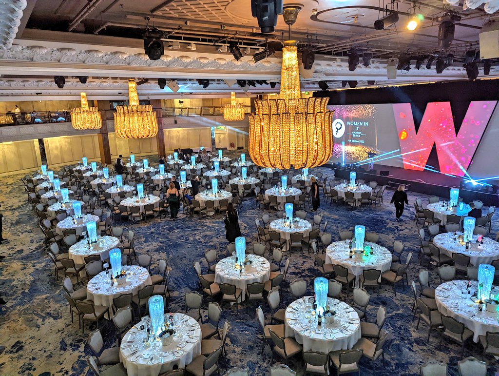 Having an awesome evening at the #WITAwards this evening in London. Best of luck to our awesome @winciewong 🤞