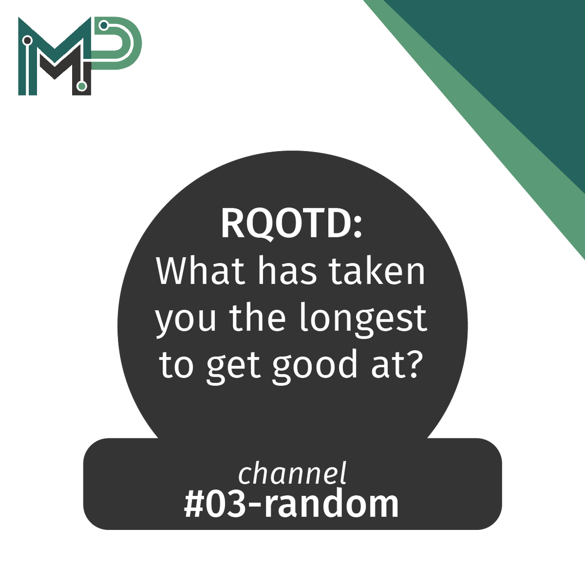MOPsPROs's tweet photo. #RQOTD: What has taken you the longest to get good at? #Tech #Talent or otherwise. Comment below with your thoughts or join our discussion in the random channel of the #MOPsPROs community here 👉 https://t.co/nqIm8T8YQk https://t.co/vpVXcrLR4Y