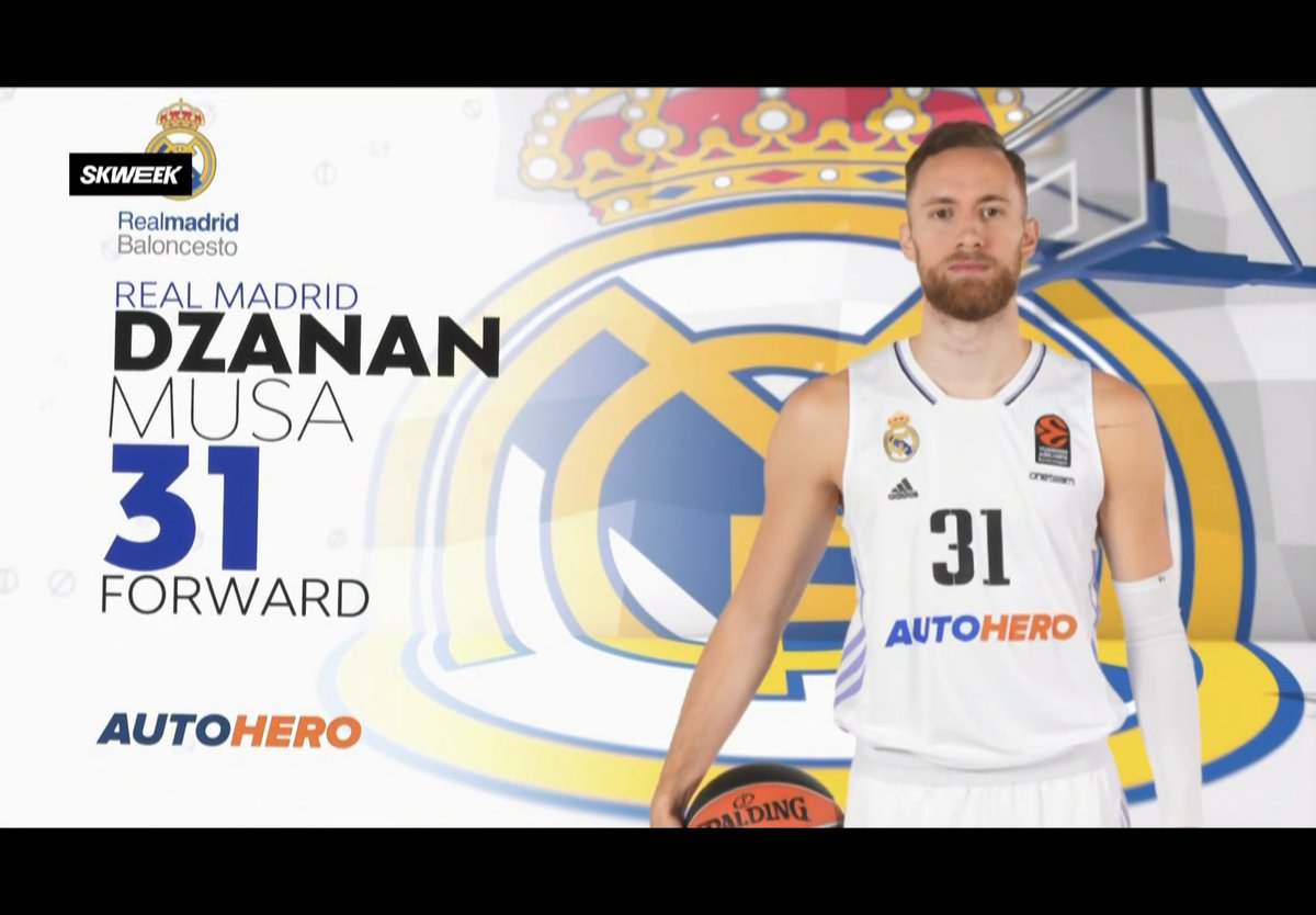 TheUpset_media's tweet photo. Le joueur du match, alors qu’il était incertain : Dzanan Musa. Rendement excellent sur tous les plans, de nombreux madrilènes se sont montrés ce soir mais c’est pour le Bosnien.
Attention à ce Real qui monte en régime… #RMBZAL https://t.co/xlTbS1MbXK