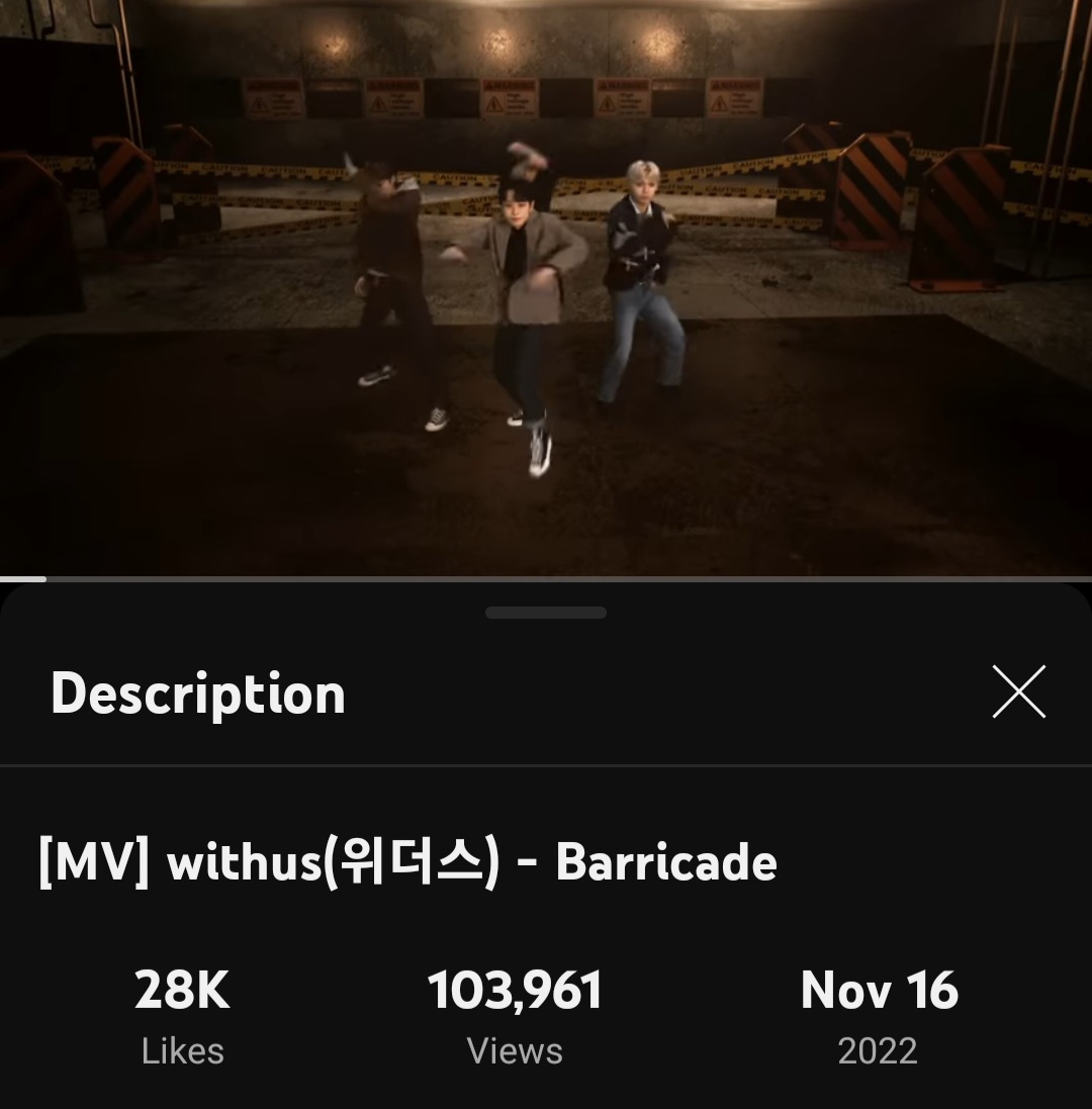 Withus_Stats's tweet photo. Only 39 views away from 104k! Give a quick view if you can! https://t.co/AjEdOg0MuH