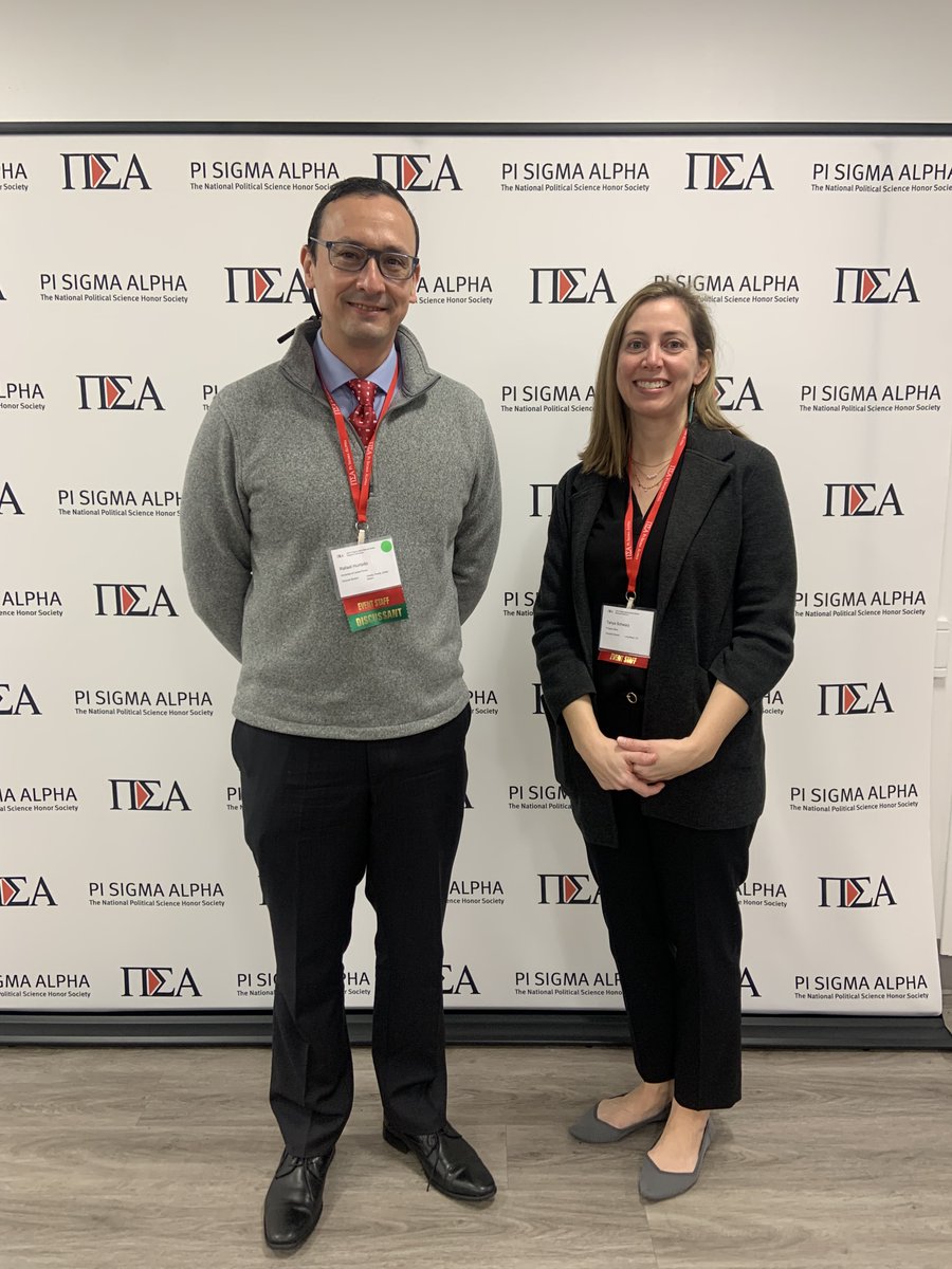 SPSIA student Rafael Hurtado participated last week in the 10th annual Pi Sigma Alpha National Student Research Conference as an academic discussant on the panels in “Global Institutions & International Cooperation” and “Latin American Politics”