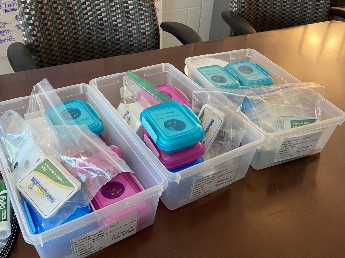 It was like Christmas in 1st grade CLTs! Lots of goodies to help us continuing our AVMR journey! @USMathRecovery <a href="/MathematicsFcps/">FCPSMathematics</a>