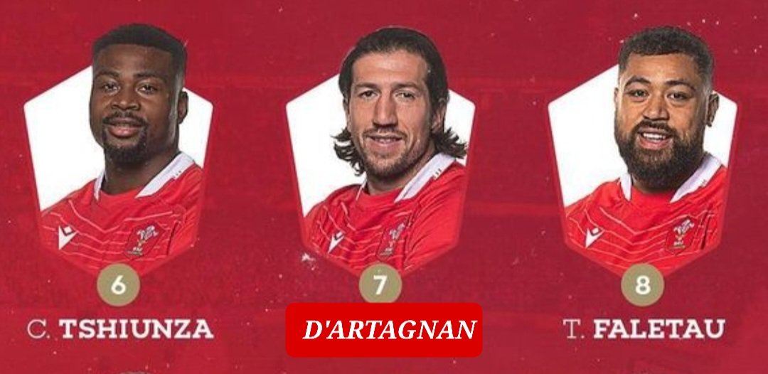 theeastterrace's tweet image. Shock selection at 7 for Wales. One thing is for sure, he will certainly be ready to give his all for his team mates and they, too, will be all for him. #WALvENG #oneforallandallforone