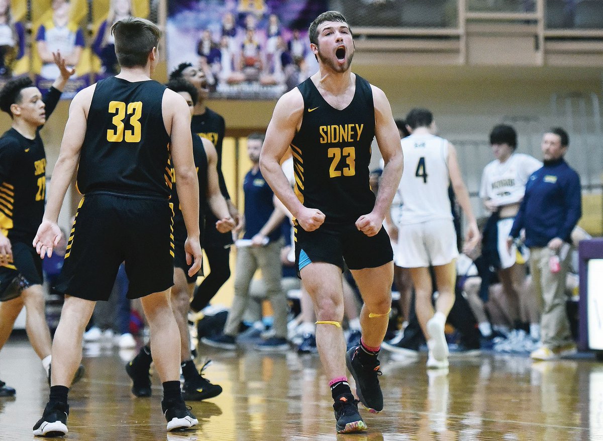 Bryant Billing on Twitter "Boys basketball Sidney beats Monroe in