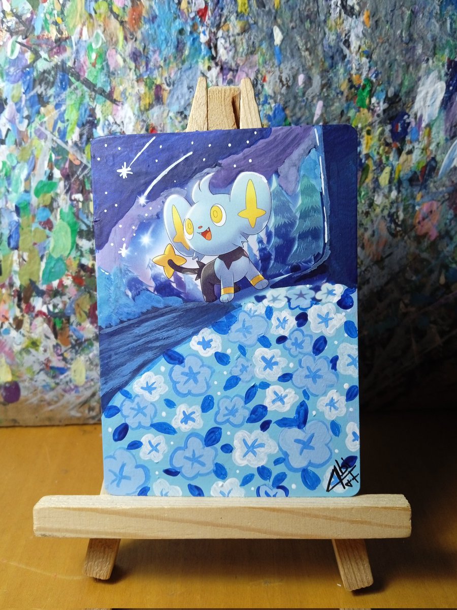 tardis3378's tweet photo. Nueva comisión, shinx de cenit supremo. Hazte con tu carta pokemon alterada original o de imitación (aún más económicas). Abre MD para +info (sólo envíos a España)
#pokemonart #custompokemoncards #artealternativo #artepokemon https://t.co/9GU2UTW71Z