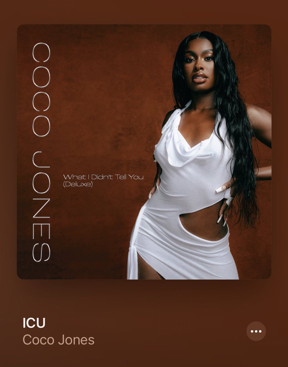 Coco Jones Source Stream ICU on Twitter "Coco Jones and her single