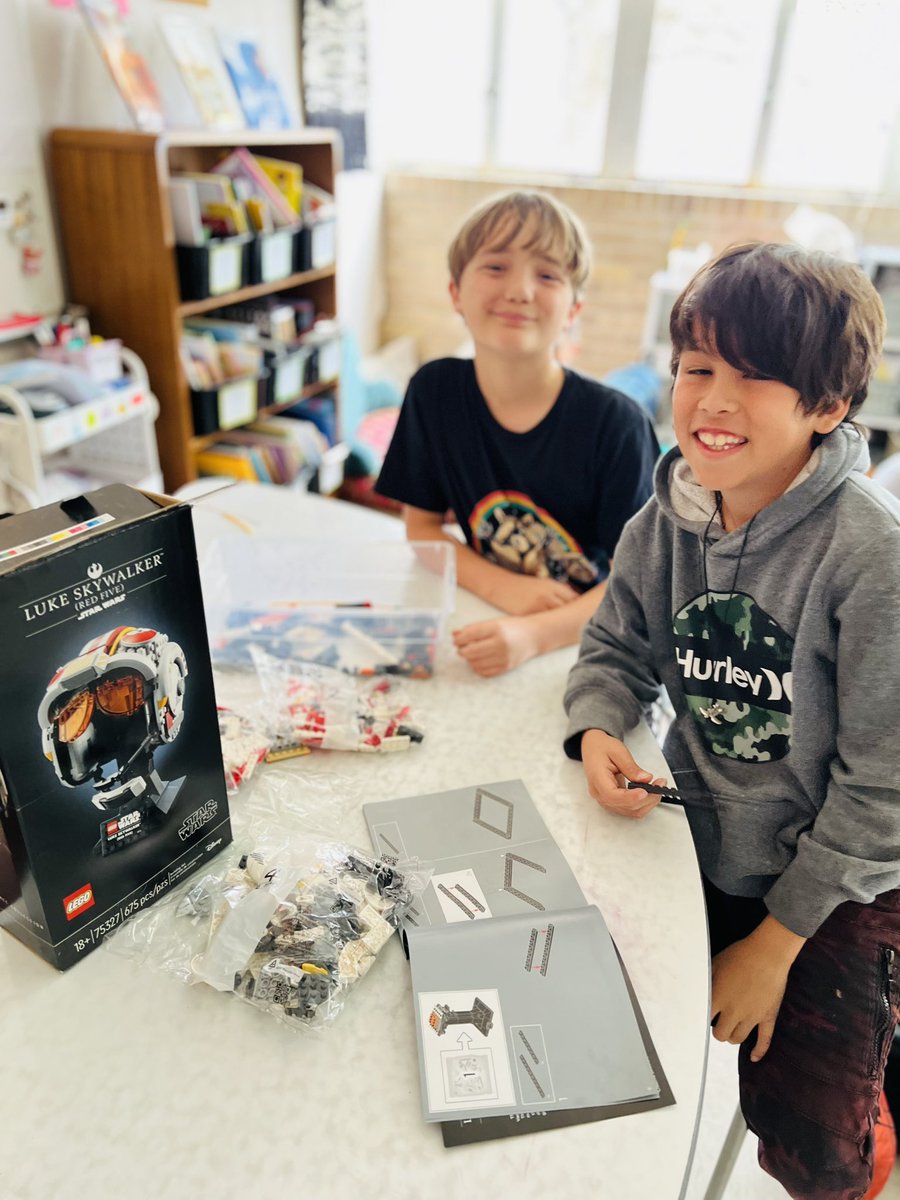 Lego Club rockin’ new building  themed today! My favorite is the “Friends” set complete with Ross and Chandler lol! <a href="/CFELISD/">Clear Fork Elementary</a> 😍☕️ <a href="/MsBowers_/">Ms. Bowers (she/her)</a>