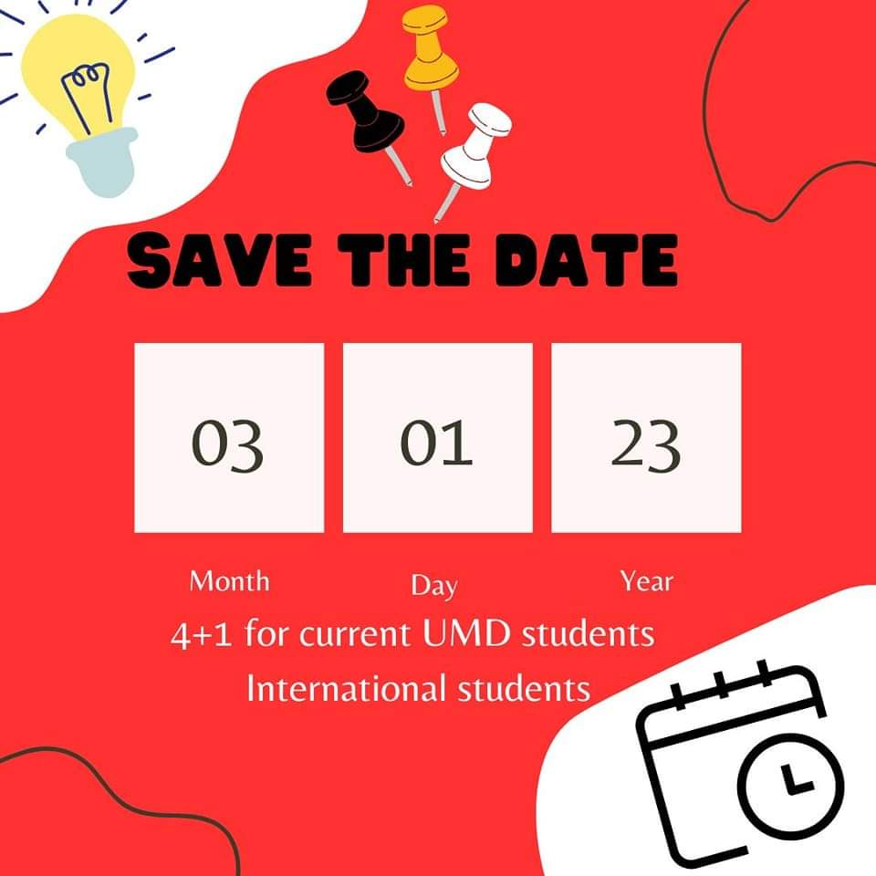 APAN_UMD's tweet image. Don&apos;t miss the deadline for 4+1 and international students! Application link is in the bio! 
#deadline #welovedata #statistical_analysis #statisticalsoftware #math #statistics #data #gradschool #UMD #collegepark #politics #datascience #datarocks #publicpolicy #applications