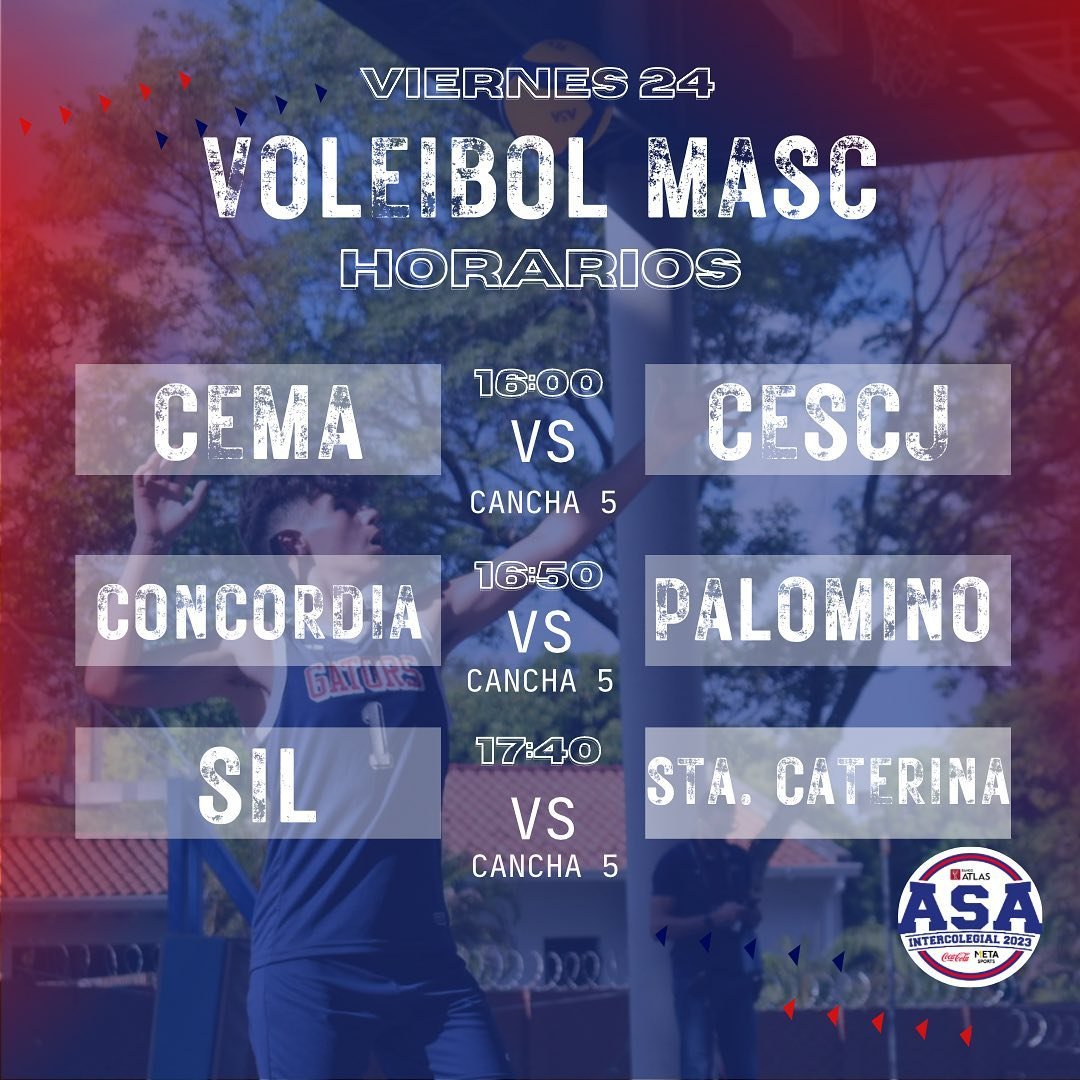 Intercolegial ASA Banco Atlas Coca-Cola Meta 2023 tweet media