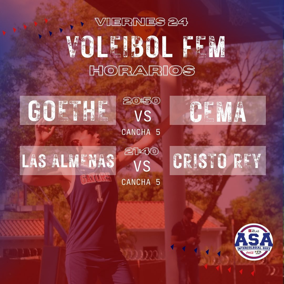 Intercolegial ASA Banco Atlas Coca-Cola Meta 2023 tweet media