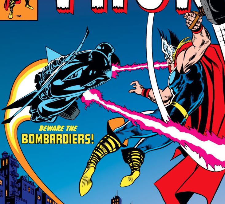ObscureMarvel's tweet image. The Bombardiers first appeared in Thor #309 #Bombardiers #Thor #Marvel