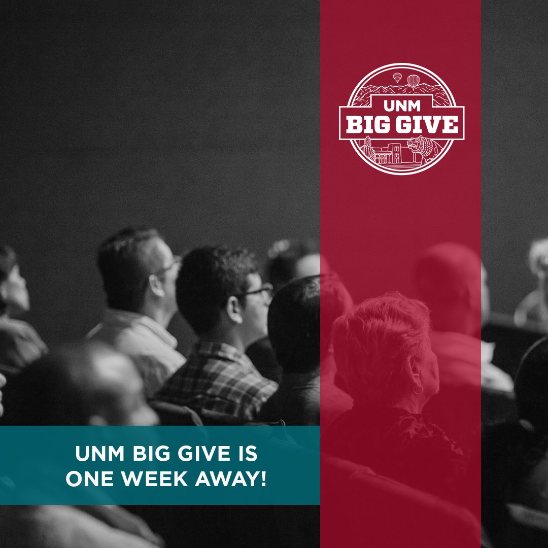 We're one week from UNM Big Give! Will you support the Health Sciences Library? 

unmbiggive.unmfund.org/s/1959/22/inte…

#UNMBigGive #UNM