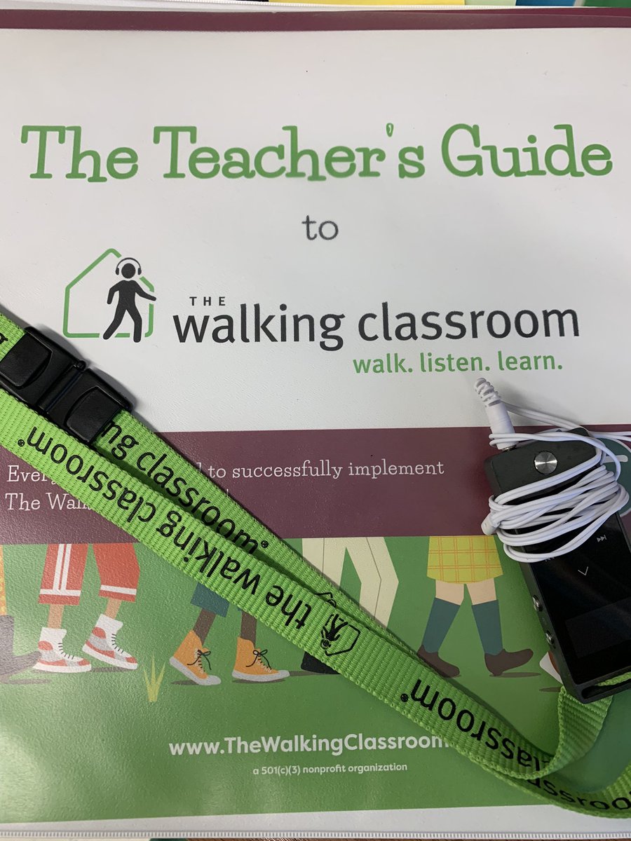 Walking and writing with my after school club! <a href="/walkingclassrm/">Walking Classroom</a> <a href="/StElmoMustangs/">St. Elmo Elementary</a>