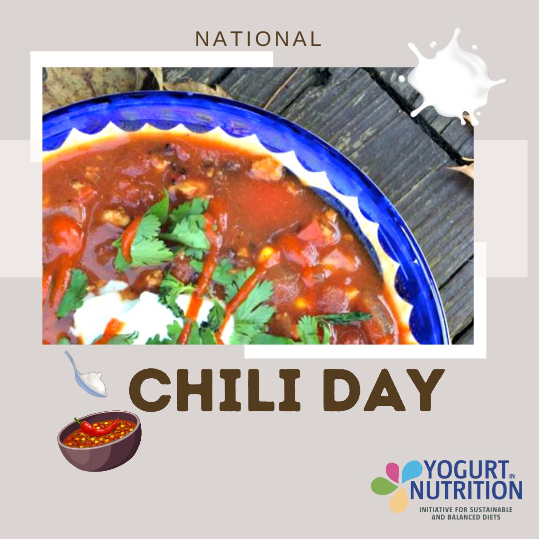 Yogurt in Nutrition on Twitter "RT YogurtNutrition nationalchiliday