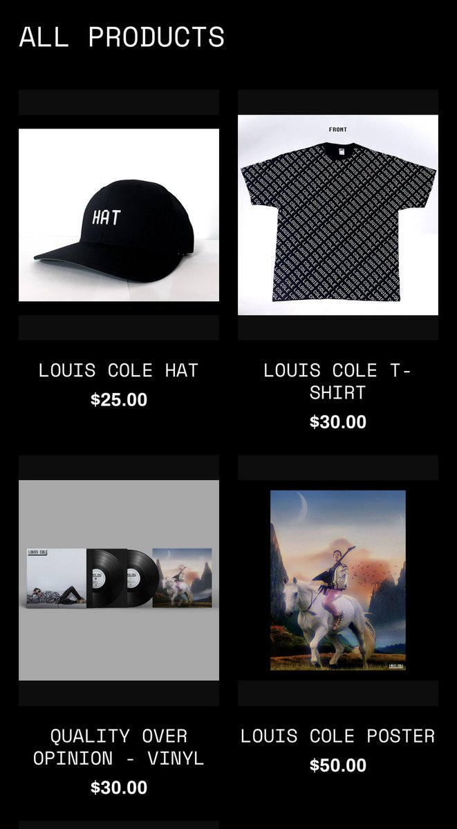 Louis Cole  Cap for Sale by Funkyalphonso