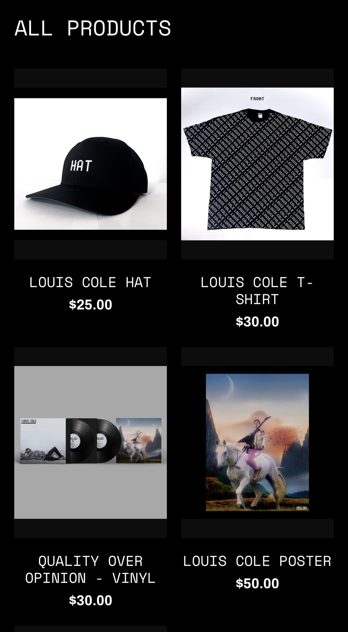Louis Cole on X: Buy my crap that I'm selling:    / X