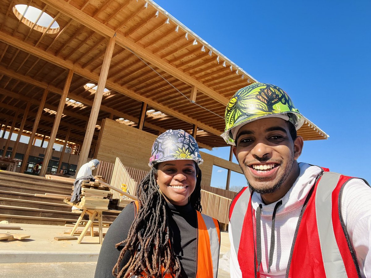 MarkusforDC's tweet image. Amazing things happening in #Ward8!

Earlier, I peeped the new retail village #SycamoreAndOak in Congress Heights! Later this year, it’ll be home to #MadeInDC biz and food spots through its #IncubateTheEight initiative, event space, a playground + more! Thanks for the tour, Dana!