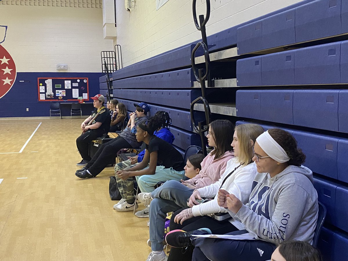 MrsLCumming's tweet photo. Our talent show participants are super excited to preform at tomorrow’s show. Love the ways in which these kiddos support one another and their amazing talents #msdr9 #bmspatriotproud https://t.co/h4Kq25twNw
