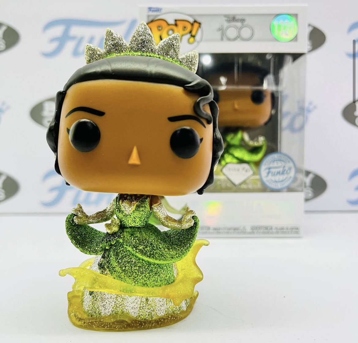 Funko Pop! Disney 100 - Tiana (Diamond Glitter Exclusive)