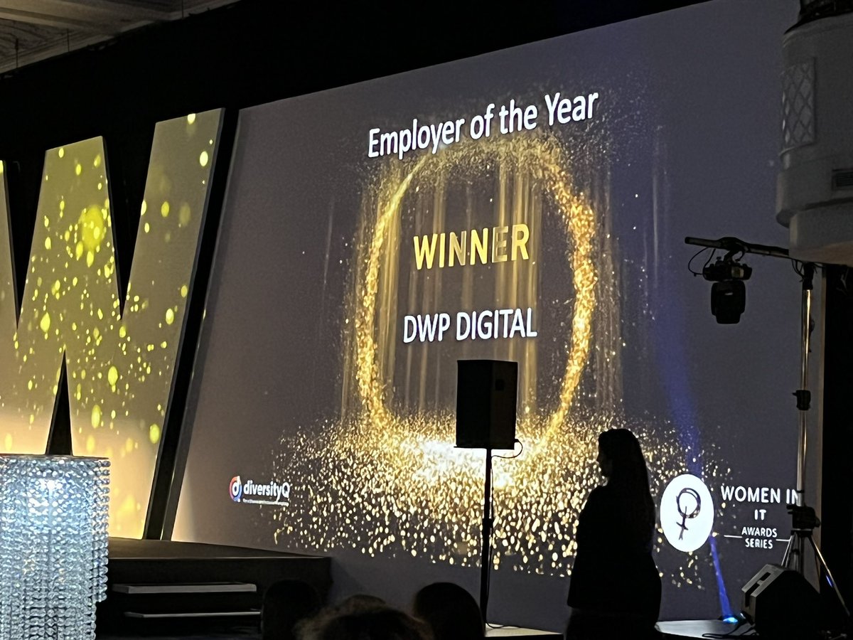 So pleased for @dxw to have been shortlisted for #employeroftheyear. If they were going to lose out to someone at least it’s a public sector employer @DWPDigital like the clients dxw work with. Agree with the host though, hope for the day when all employers are just awesome! #DEI