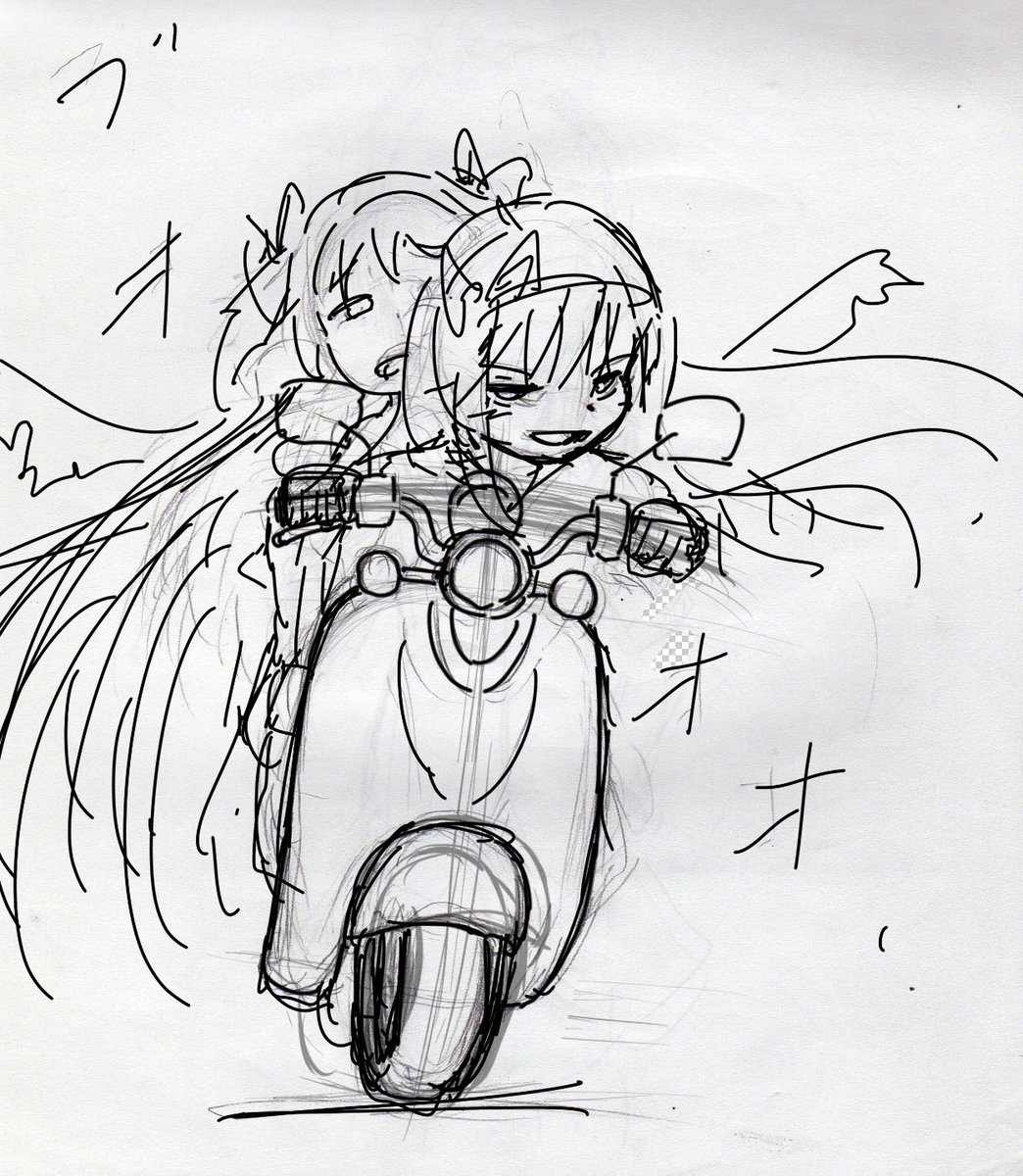 昔の落書きをなんか形にできんかなーって… 