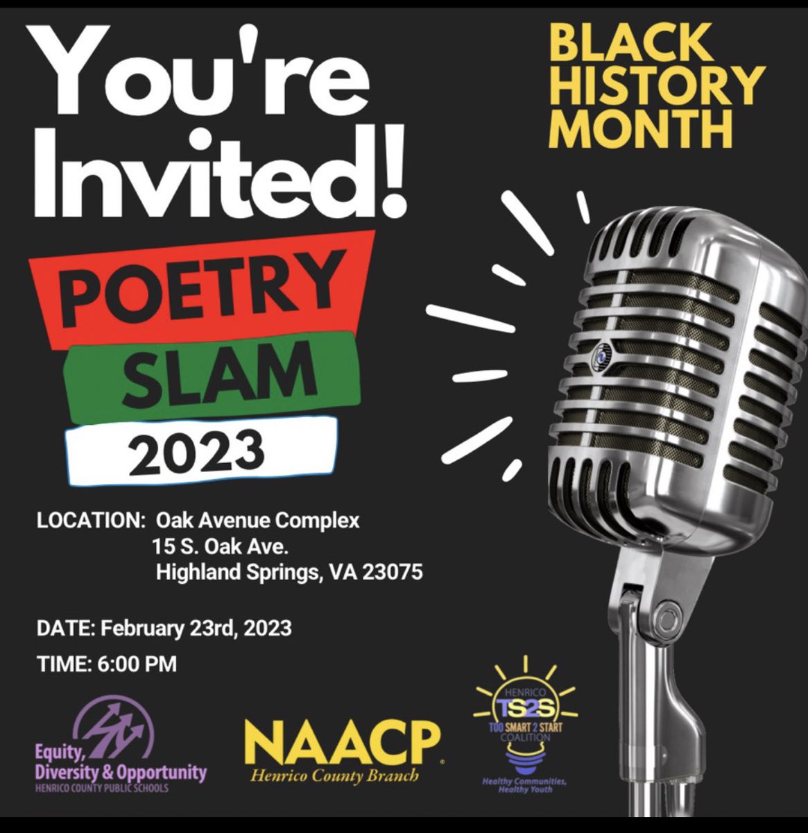 DeannaFierroKin's tweet photo. Tapping into my old radio days at work this evening. I’m supporting the awesome project of my coworker on the Equity Department’s Black History- Month Poetry Slam!
#equityteam https://t.co/SIBo5dFBB0