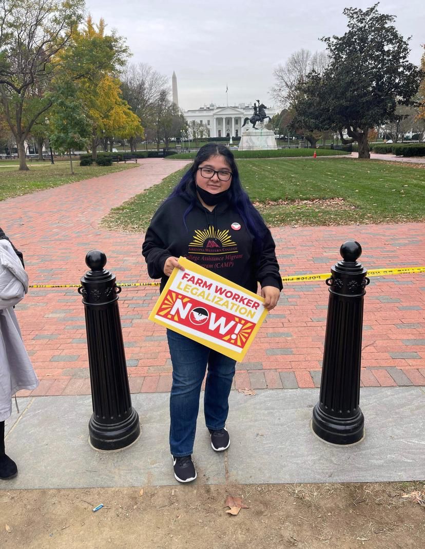 ufwfoundation's tweet photo. #ThisIsYuma "Yuma is a location I can call home. It holds a special place in my heart because not only is my family here, but the people who I can now call my friends are also here." - Zezilia, daughter of farm workers and Arizona Western College student https://t.co/llQvUErM2Y