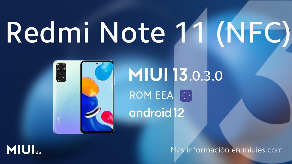 MIUISPAIN's tweet image. Actualización para el Redmi Note 11 (NFC)
🔹 Versión 13.0.3.0
🔹 MIUI 13 EEA Mi Pilot
🔹 Android 12
Descargar: t.me/MIUIesROMs/7087

#RedmiNote11(NFC) #spesn #EEA #MIUI13