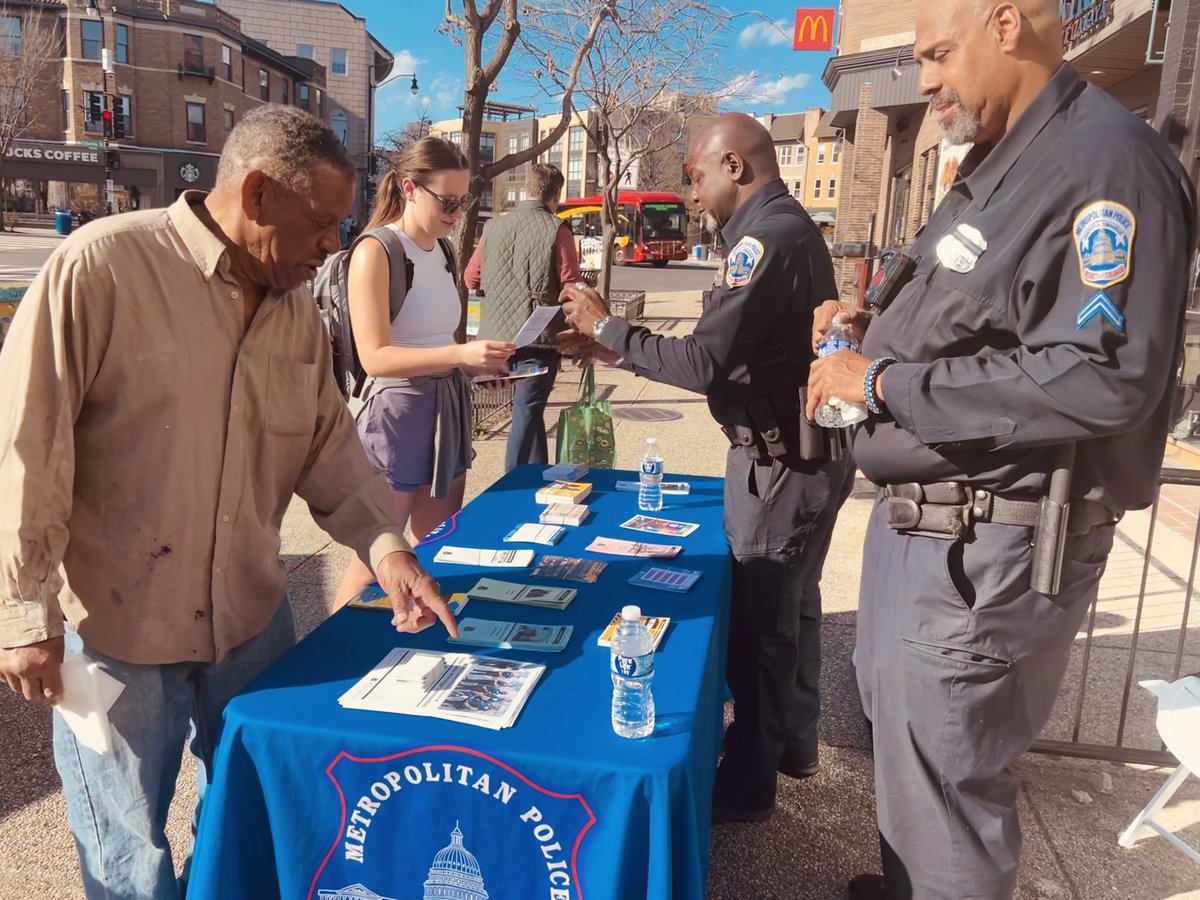 DC Police Department on Twitter "Today, our Third District Outreach