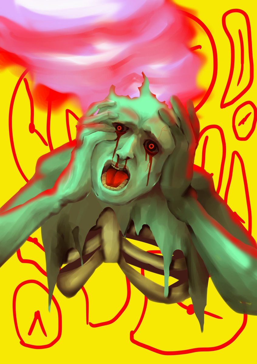 Esse é de ontem mas esqueci de postar, eu tava testando um estilo novo. Provavelmente vou postar mais nesse naipe😧😟💚💛❤️