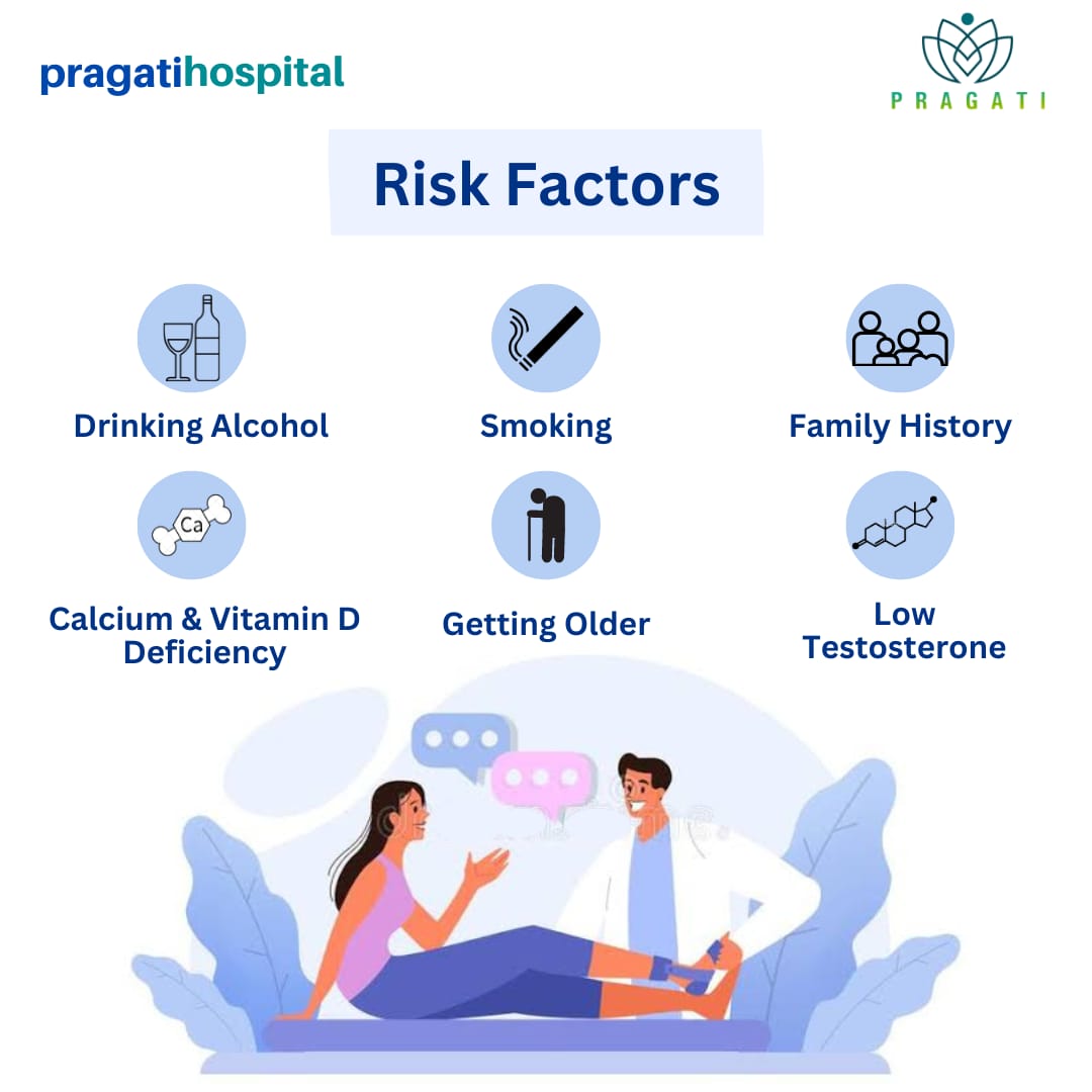 pragatihospital's tweet photo. Osteoporosis is initiated by an imbalance between bone resorption and formation. 

#pragatihospital 

#pragati #osteoporosis #bones #weakbones #bonejoint #bestorthopedicsurgeon #weakbonesandjoints #milodoctor https://t.co/UBUKHX2ofA
