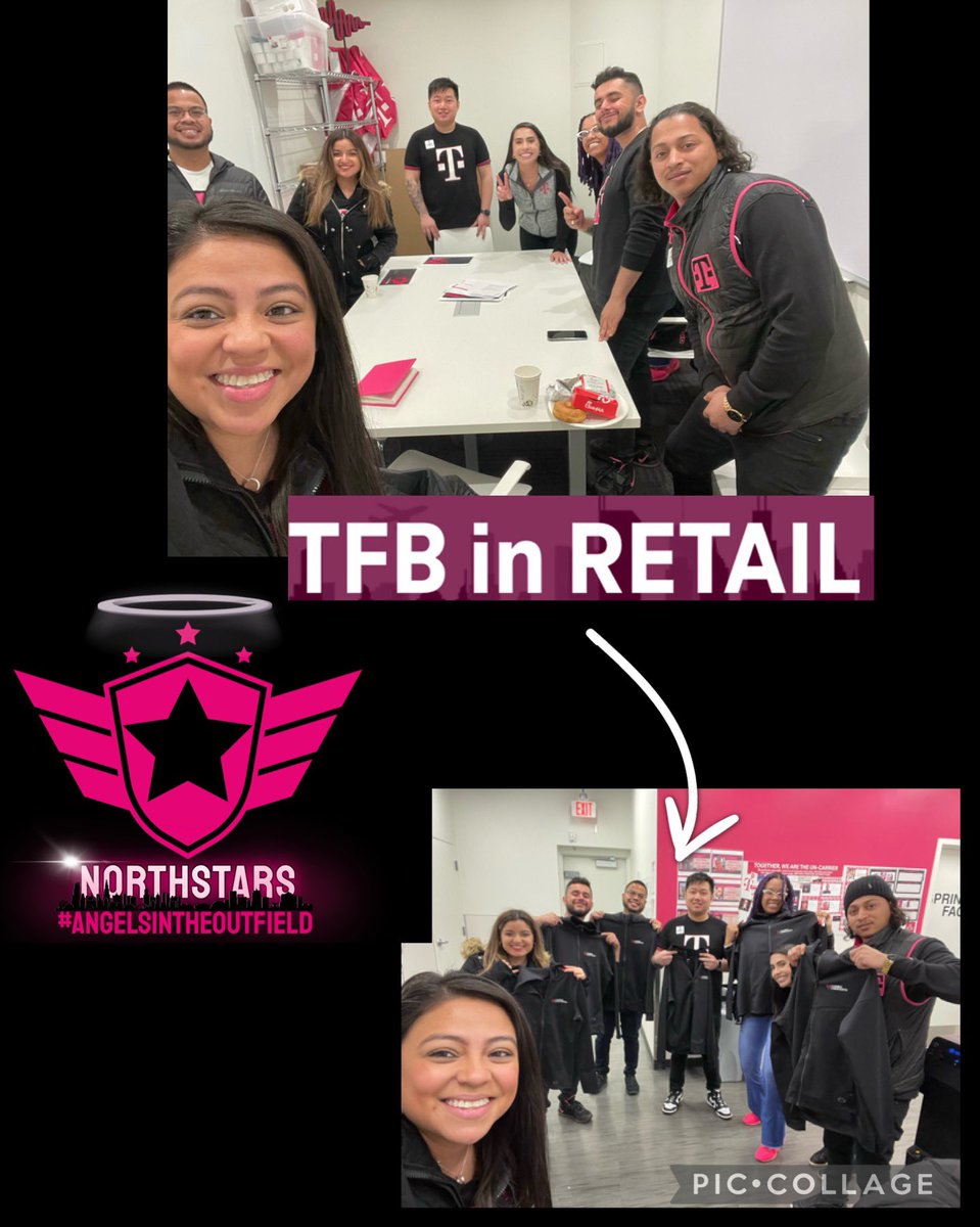 Talk about an inspirational group! TFB Market Program Managers for Magenta Northstars keeping our business customers connected to their world. 🎉Thank you @lizzzanatorrr for joining in person &amp; official swag 🤩#WeWontStop <a href="/ChartierDoug/">Doug Chartier</a> <a href="/domjrcoleman/">Dom Coleman</a> <a href="/AmeenTawoosiTmo/">T-Woo</a> @jennyabonce