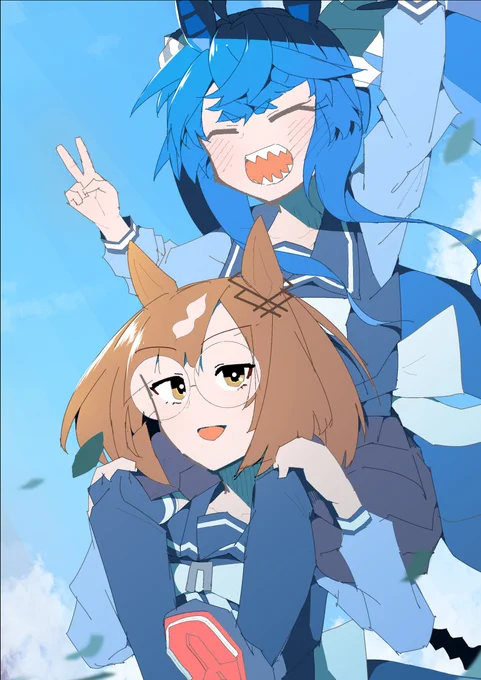 「祝!ターボ実装!ウマ娘2周年!!」#ウマ娘 #ツインターボ 