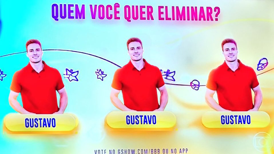 diferenciadarlt's tweet photo. SÓ TEM UMA OPÇÃO! NÃO ACEITO MENOS DE 80%, NÃO CONTEM IRONIA! 😍

BORA PARA O GSHOW! 🥰
#ForaGustavo

#BBB23 #ProvaDoLider
MC Guimê GRANDÃO SEM MEDO Caubói Paredão Sarinha Key Alves NO FLOW Grandão PAREDÃO FORMADO QUEM SAI Jogou https://t.co/YEDi2TkfNe