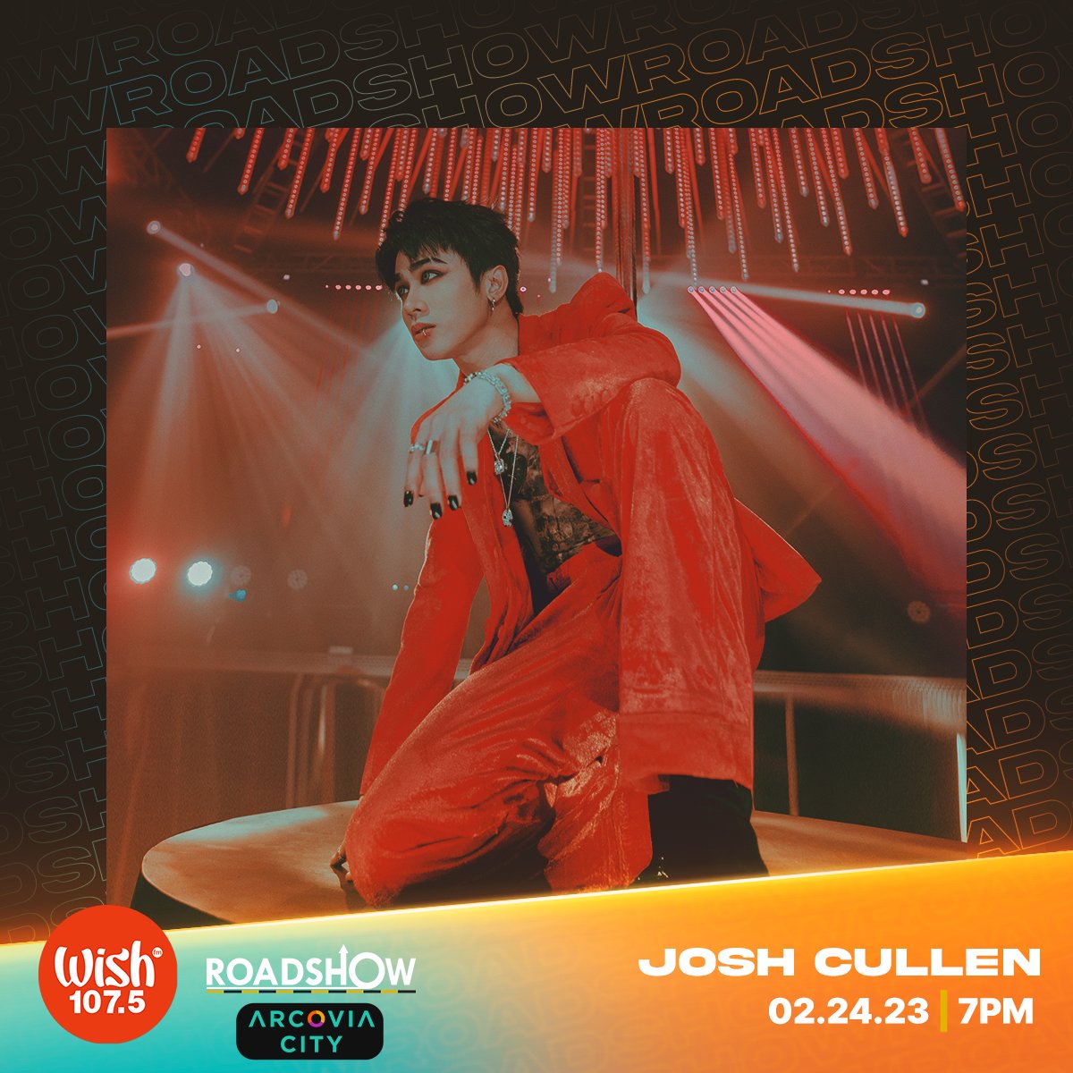 wish1075's tweet photo. Today's Roadshow will feature the live Wish Bus performances of singer-rapper @JoshCullen_s and hip-hop artist @youngcocoa_! Catch them later at Arcovia City in Pasig! https://t.co/C0F46t85pn